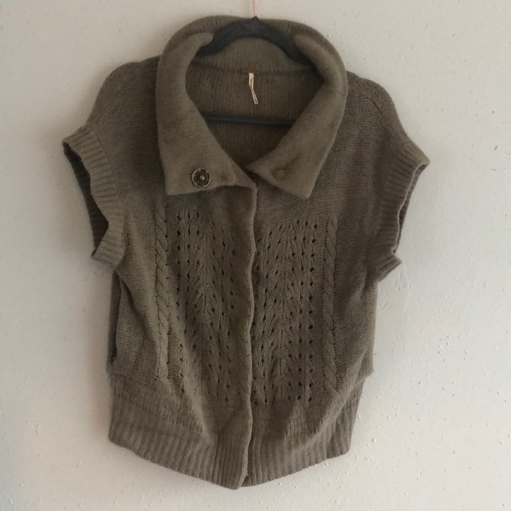 Free people knitted vest